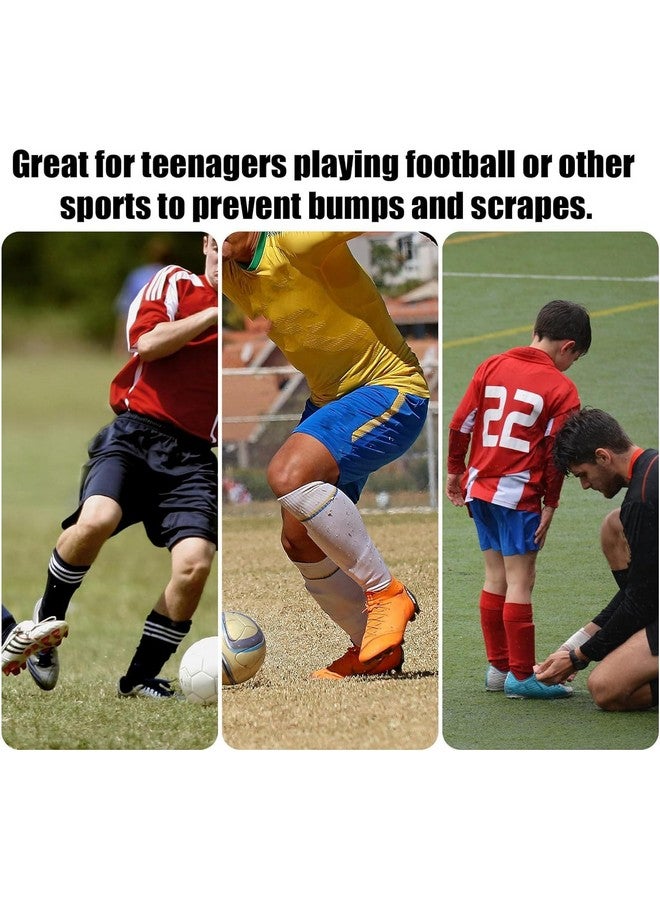 Proberos بروبيروس® واقيات الساقين الصغيرة لكرة القدم للأطفال، إصدار ماستر واقيات الساقين للألعاب والمباريات، التدريب، كرة السلة، البيسبول، ركوب الدراجات، خفيفة الوزن وقابلة للتنفس (L) - Image 5