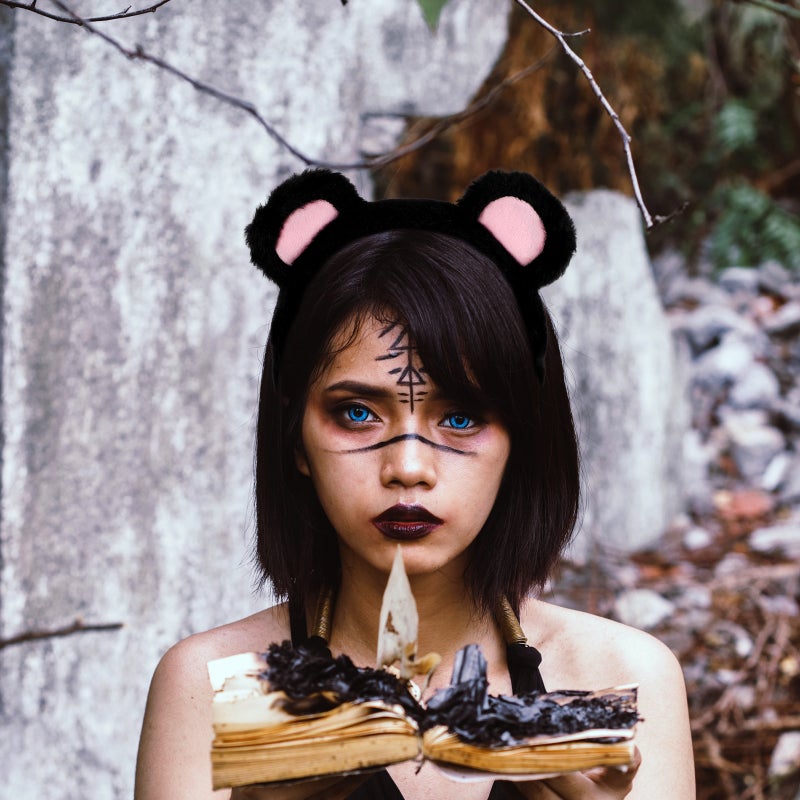1 Set Ears Headband Cute Animal Ears Hairband For Party Cosplay Fun Bear Ears Headband Adorable Bear Ears Headband For Women - Image 5