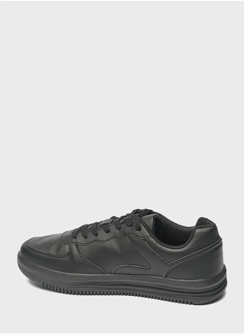 ال بي ال من شو اكسبرس Lace Up Low Top Sneakers