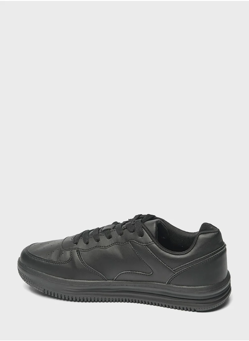 ال بي ال من شو اكسبرس Lace Up Low Top Sneakers