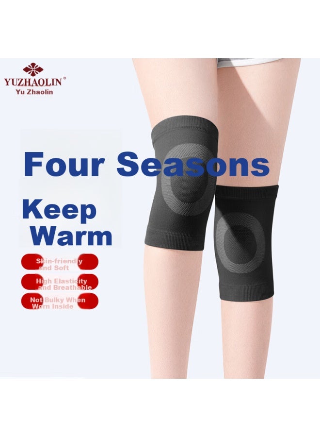Yuzhaolin Knee Support Warm Thin Summer Women's Knee Pads For Elderly Cold Legs Middle-aged And Elderly Women Cold-proof Knee Pads - Image 3