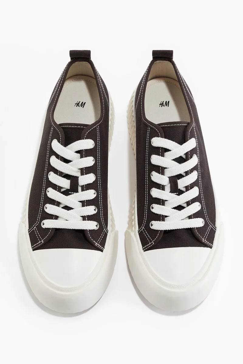 H&M Canvas trainers