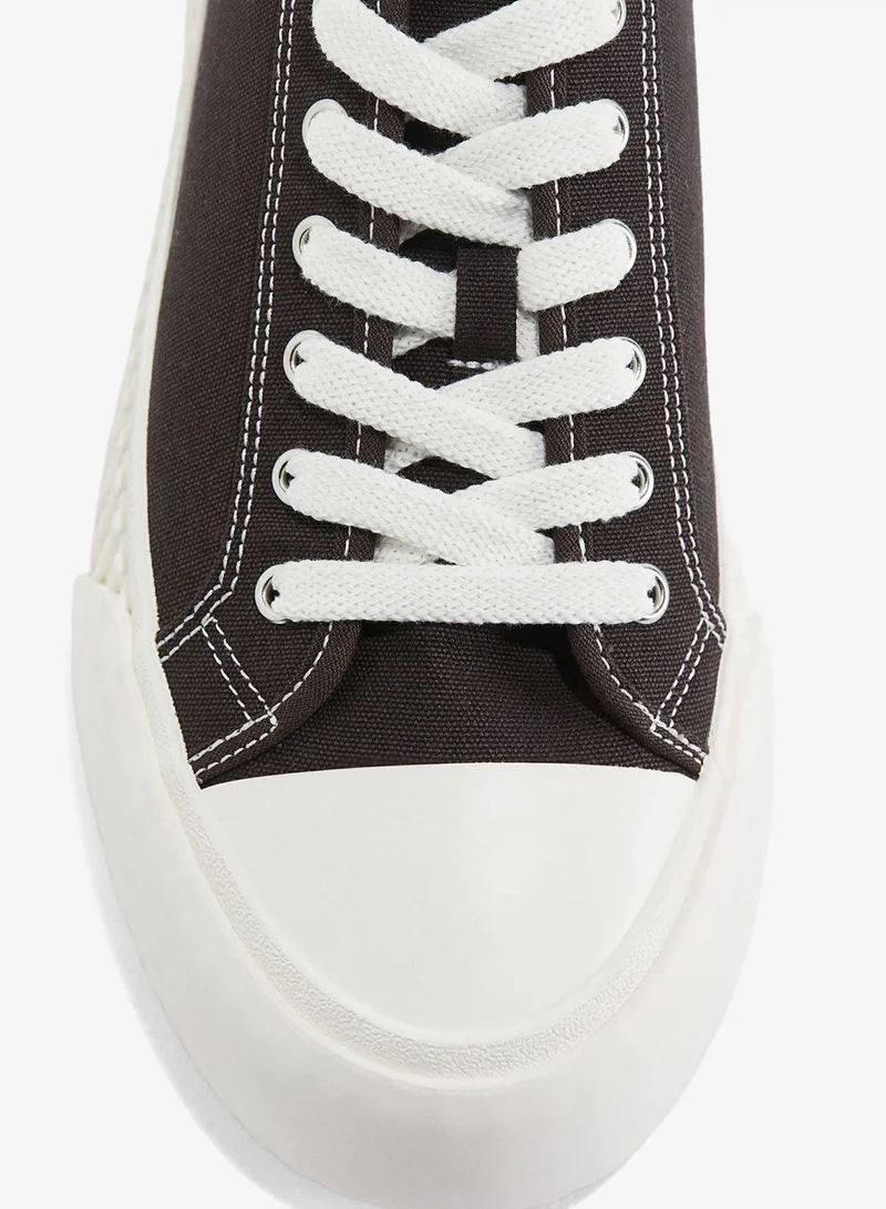 H&M Canvas trainers