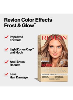 Revlon Revlon Color Effects Highlighting Kit, Permanent Hair Dye, For Balayage, Frosting, & Ombre Styling, Ammonia & Paraben Free, 20 Blonde, 8 Oz (Pack of 1)  - Image 2