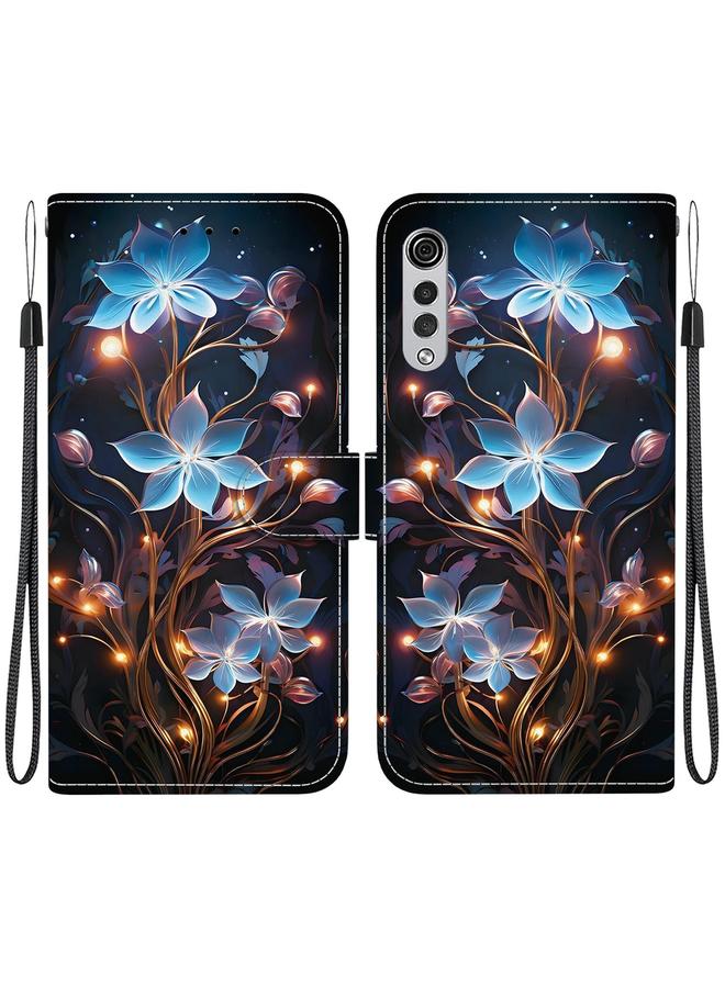 S-TOP Case For LG Velvet 5G/ G9 4G Crystal Texture Colored Drawing Leather Phone Case - Image 1