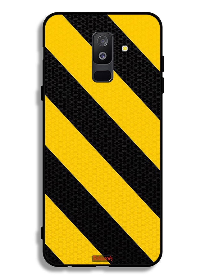 Tolwak Samsung Galaxy A6 Plus (2018) Protective Case Cover Dotted Pattern - Image 1