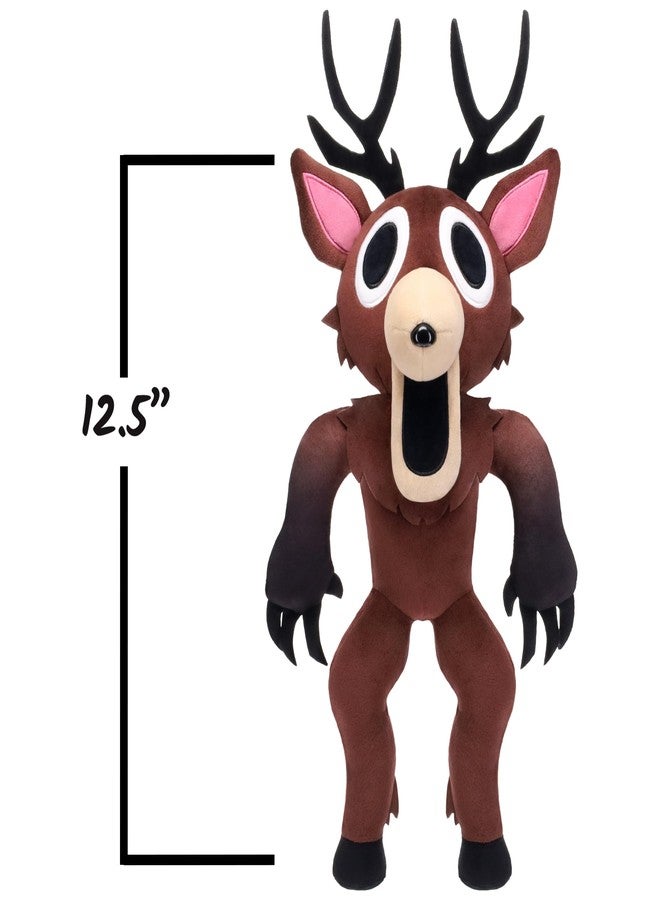 PhatMojo 99 Nights in The Forest - 12.5” Deluxe Plush - The Deer - Series 1 - Includes DLC Codes Redeemable on Roblox - Floppy Stuffed Animal Plush Toy - Officially Licensed - Image 3