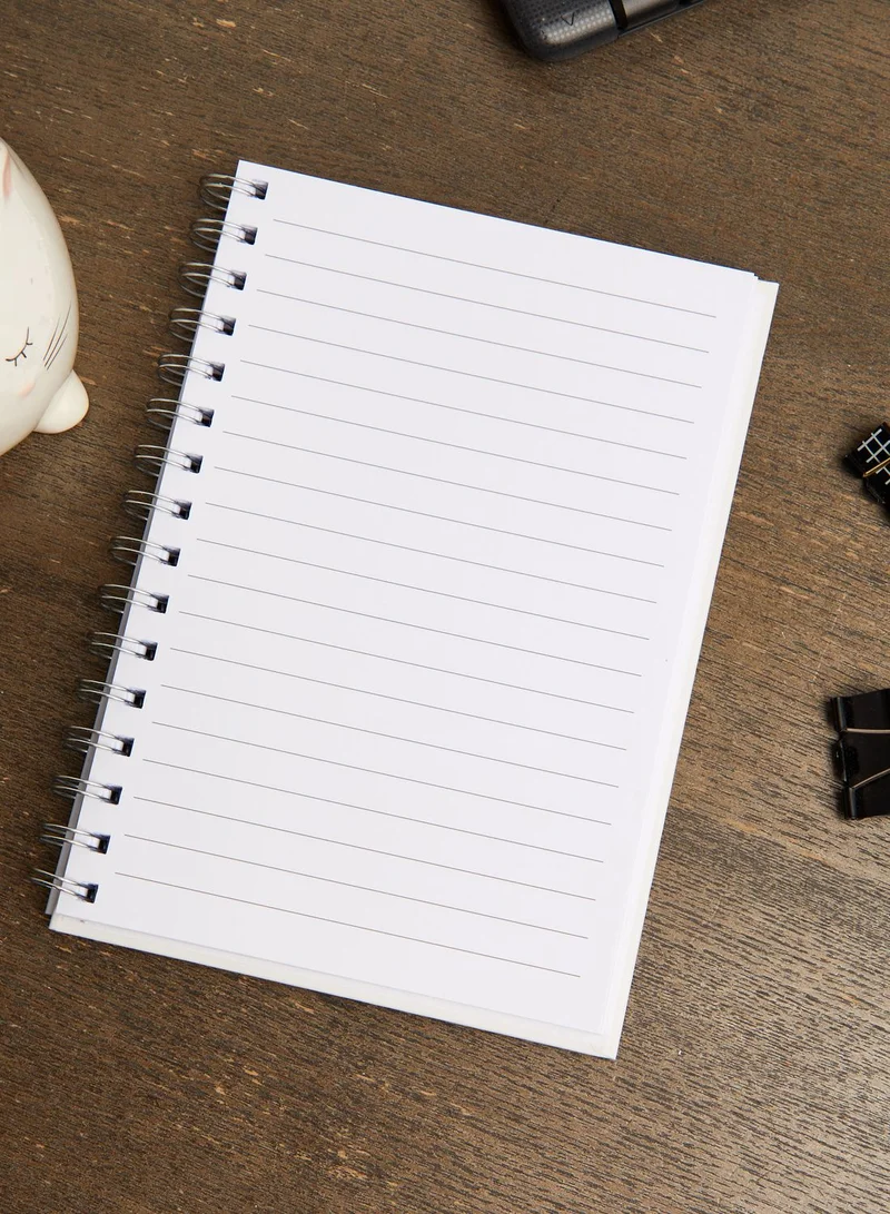 Back to school kit A5 Spiral Hardcover Notebook - Think Write Create