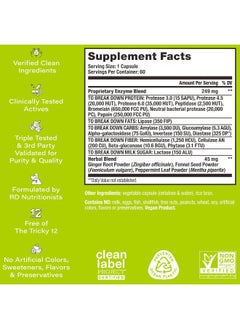 HUM HUM Flatter Me Supplement for Daily Bloating - 18 Full Spectrum Digestive Enzymes to Support Food Breakdown - Ginger, Fennel Seed & Peppermint for Nutrient Absorption (30-Day Supply)  - Image 2