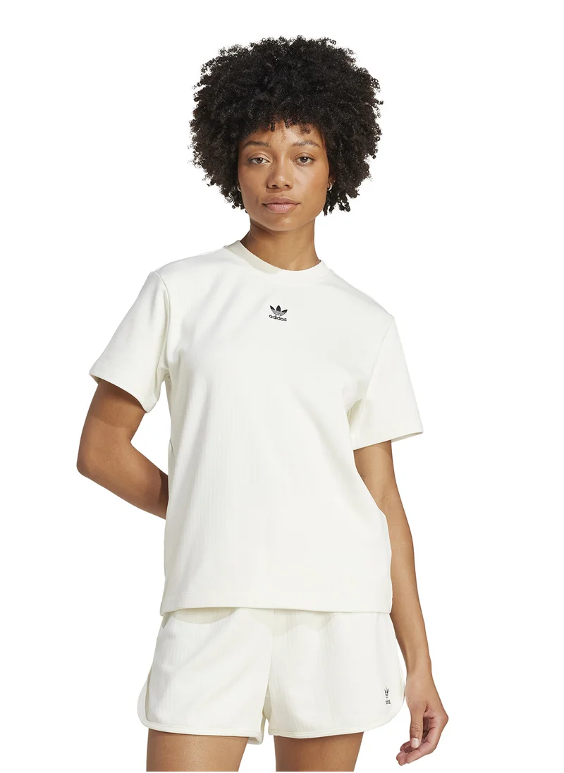 adidas Originals Essential Wide Ribbed T-Shirt
