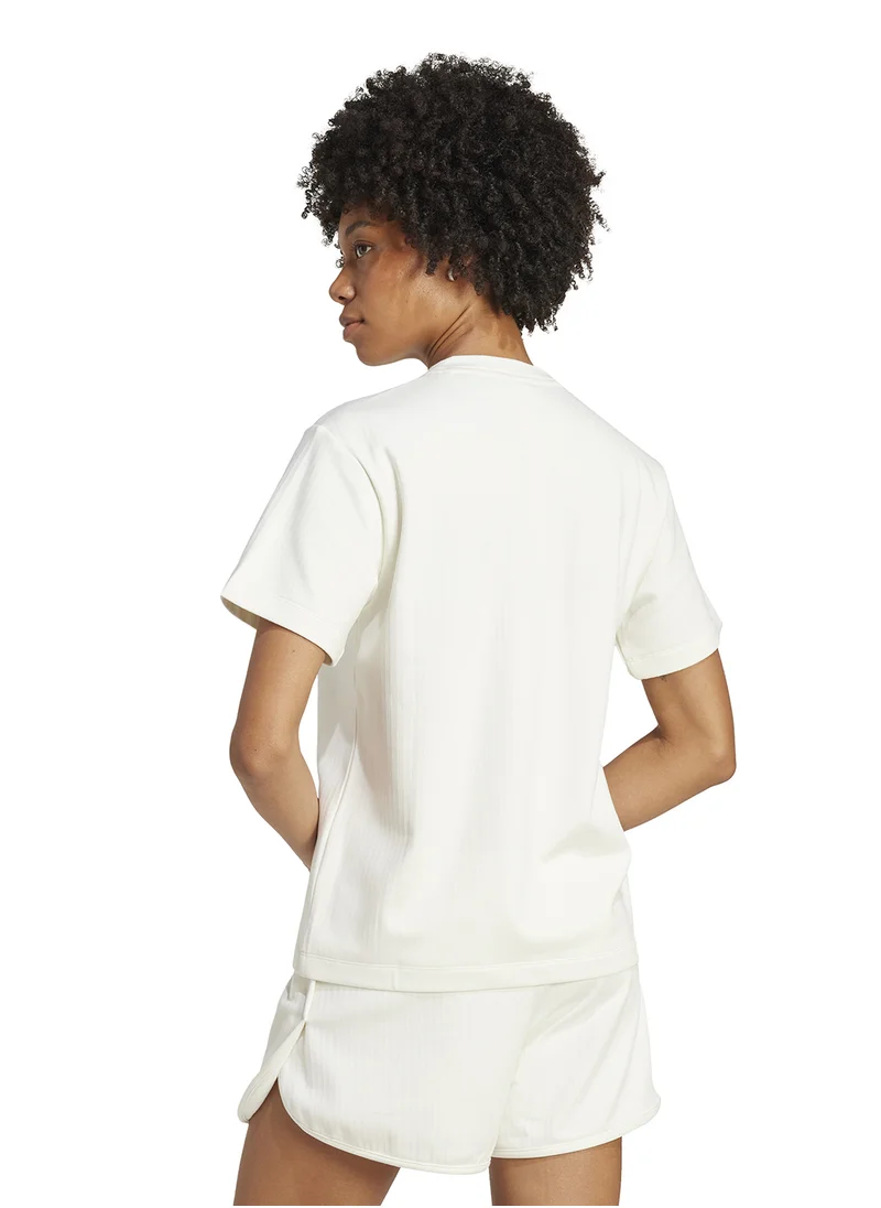 adidas Originals Essential Wide Ribbed T-Shirt