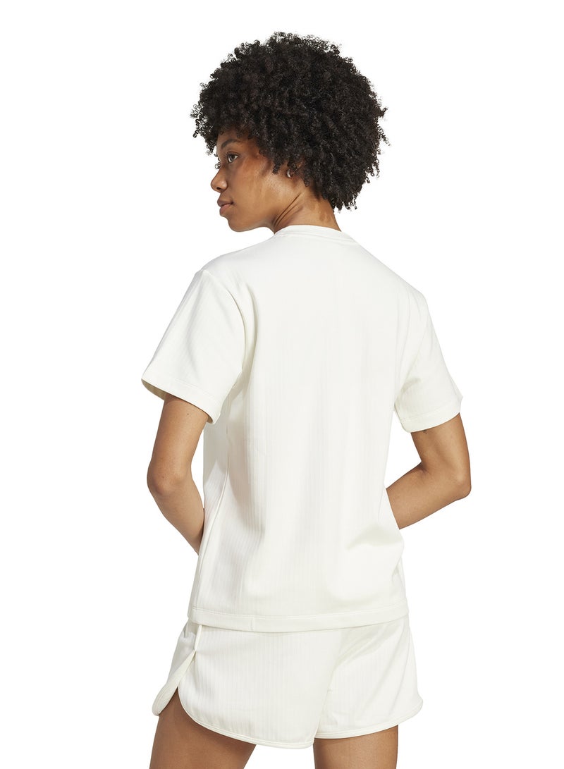 adidas Originals Essential Wide Ribbed T-Shirt  - Image 2