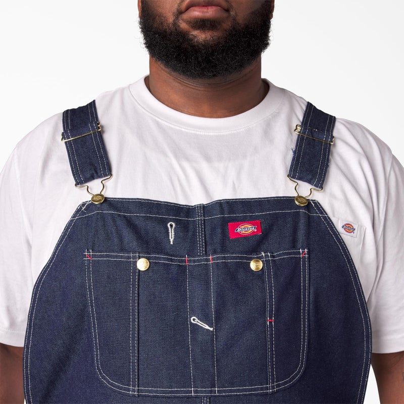 Dickies Men's Bib Overall, Indigo Rigid, 32x34 - Image 2