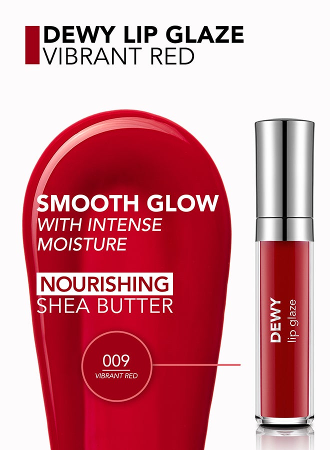 flormar Dewy Lp Glz Lgs New-009 Vibrant Red - Image 5
