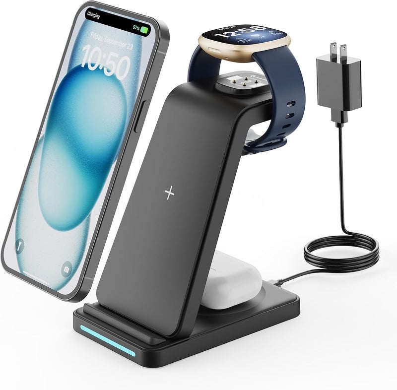 GEEKERA Wireless Charger for Fitbit Charging Station - Image 1