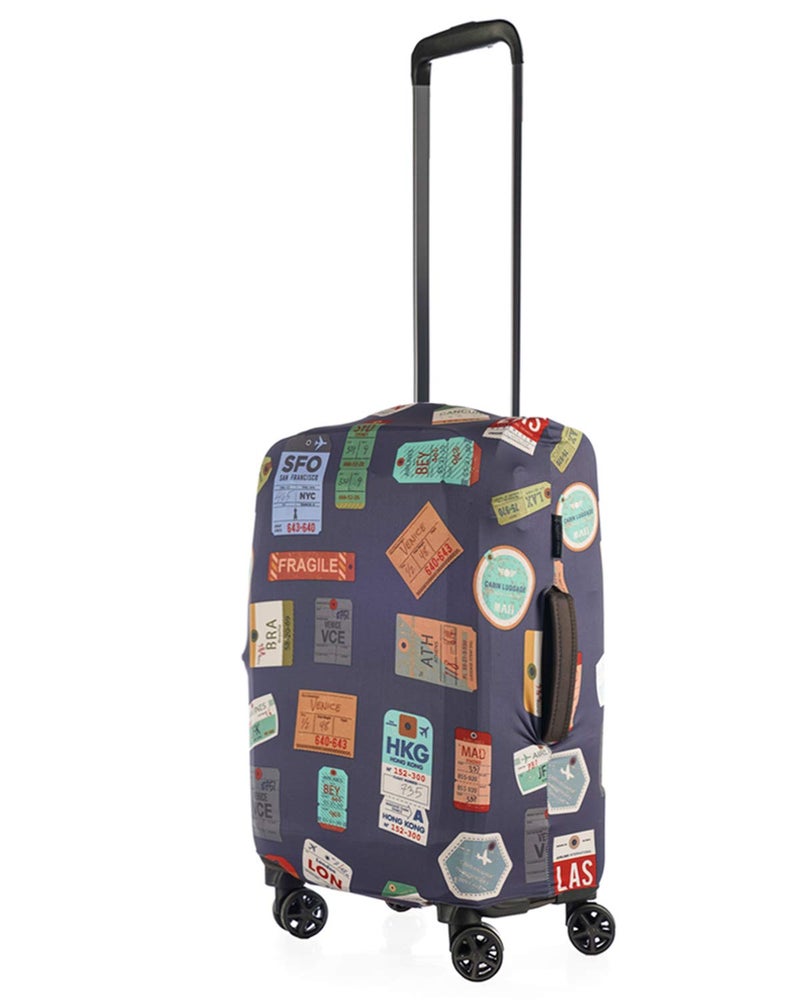 Nasher Miles Eco Friendly Polyester 55 (20 Inch) Small Protective Luggage Cover (Grey) - Image 1