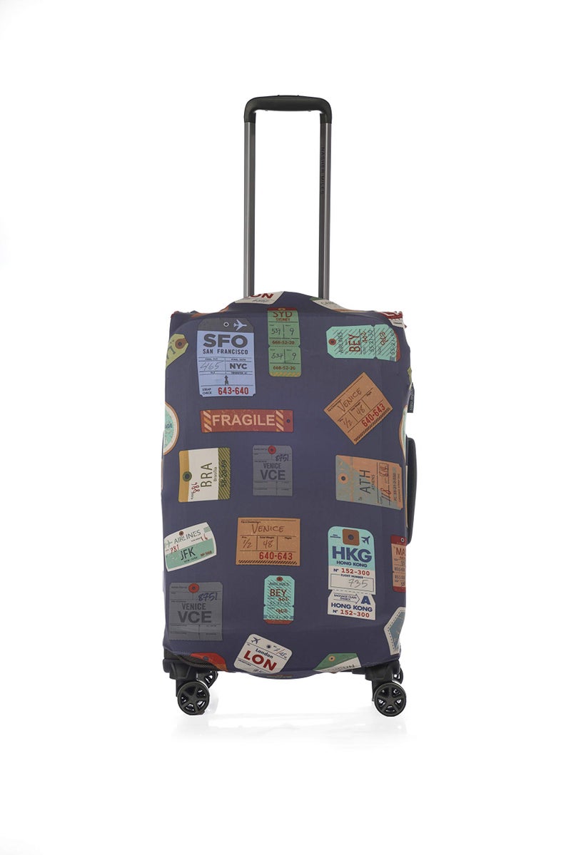 Nasher Miles Eco Friendly Polyester 55 (20 Inch) Small Protective Luggage Cover (Grey) - Image 3