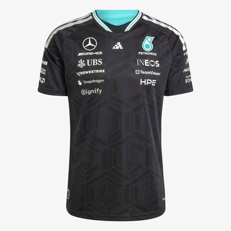 Mercedes-Benz Unisex Breathable Quick-Dry Short Sleeve Polo Jersey - Image 1