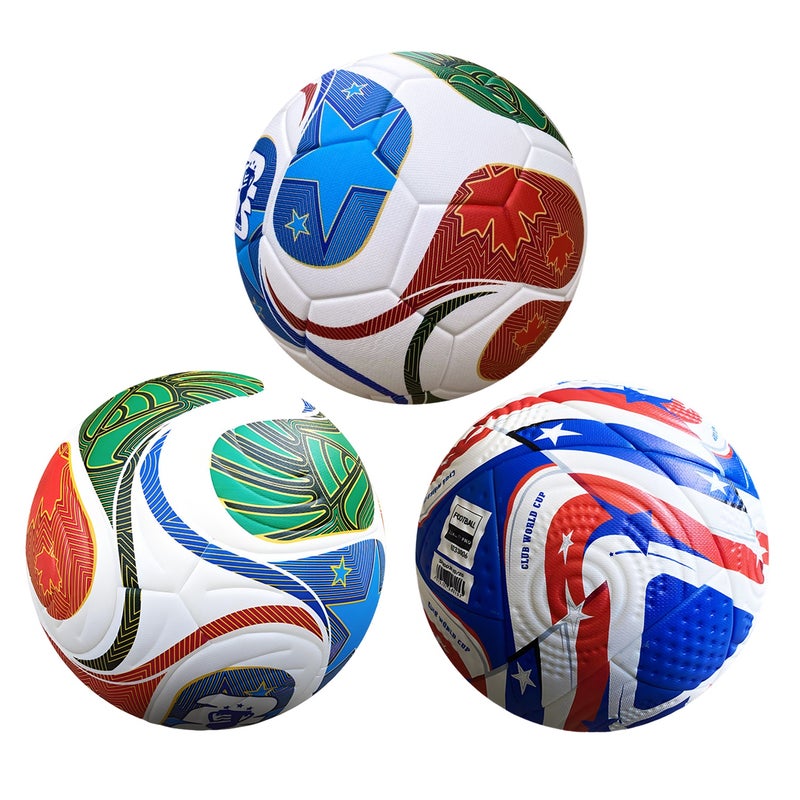 2026 World Cup Size 5 Standard PU Football – Professional Training and Match Ball – Durable and Non-Slip – Suitable for Schools, Clubs and Daily Practice - Image 3