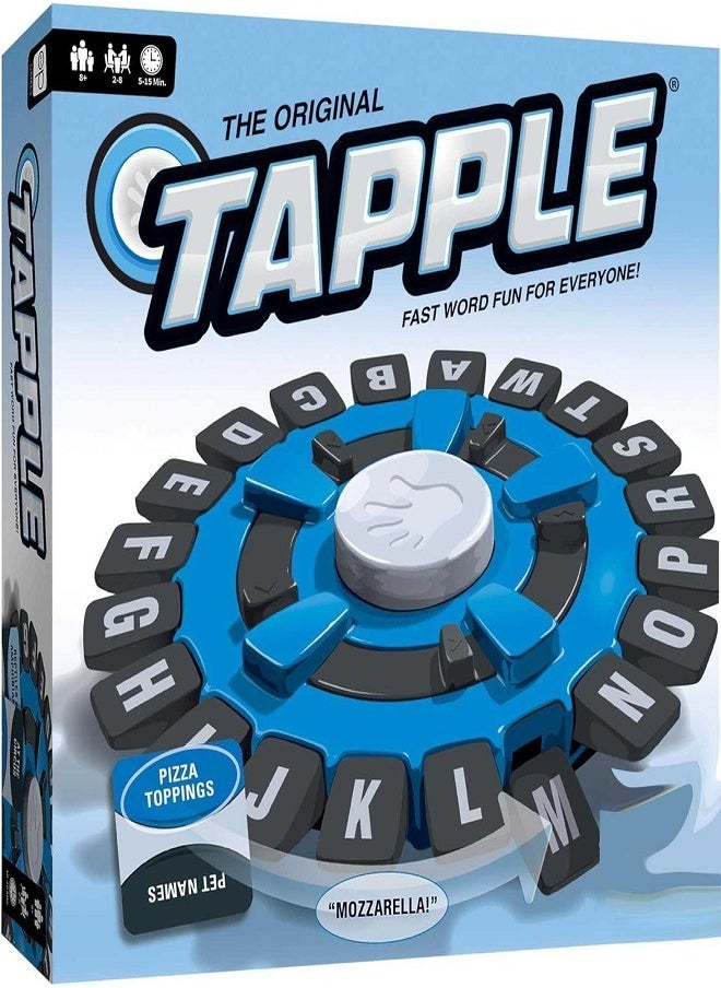 Boardgame Space Tapple - Board Game - Players Shout Answers to Trivia Categories and Eliminate Letters as they Go  - Image 1