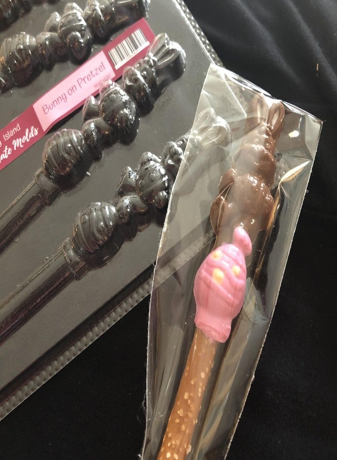 CANDISLE Bunny Pretzel Chocolate Candy Mold - Image 4