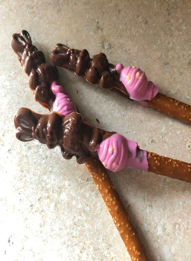 CANDISLE Bunny Pretzel Chocolate Candy Mold - Image 3