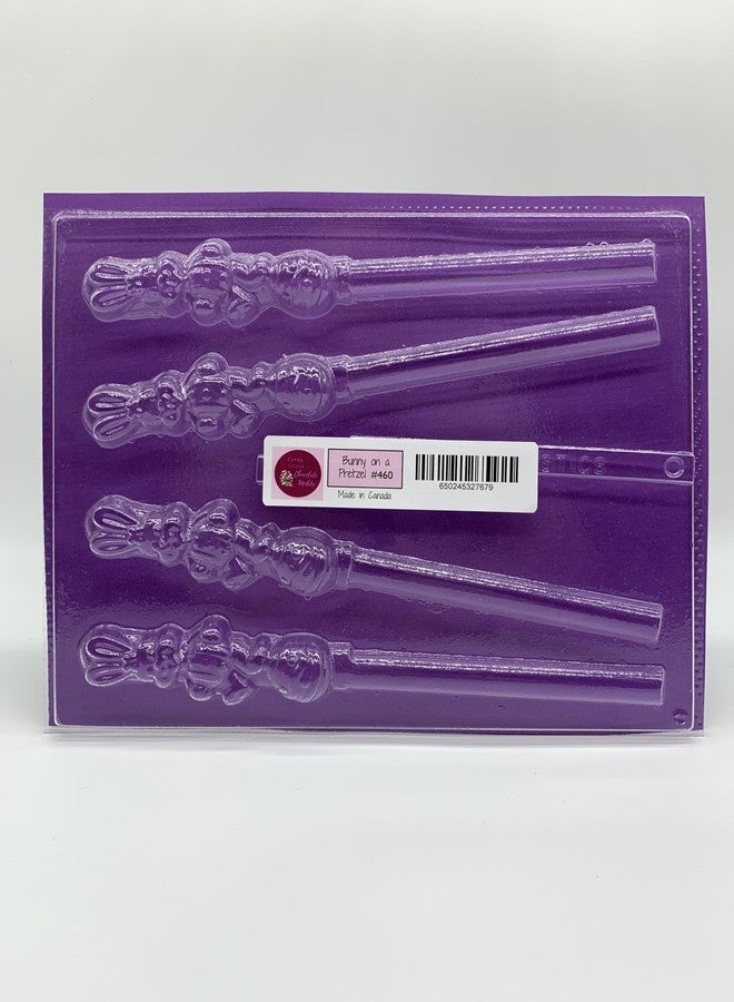 CANDISLE Bunny Pretzel Chocolate Candy Mold - Image 1