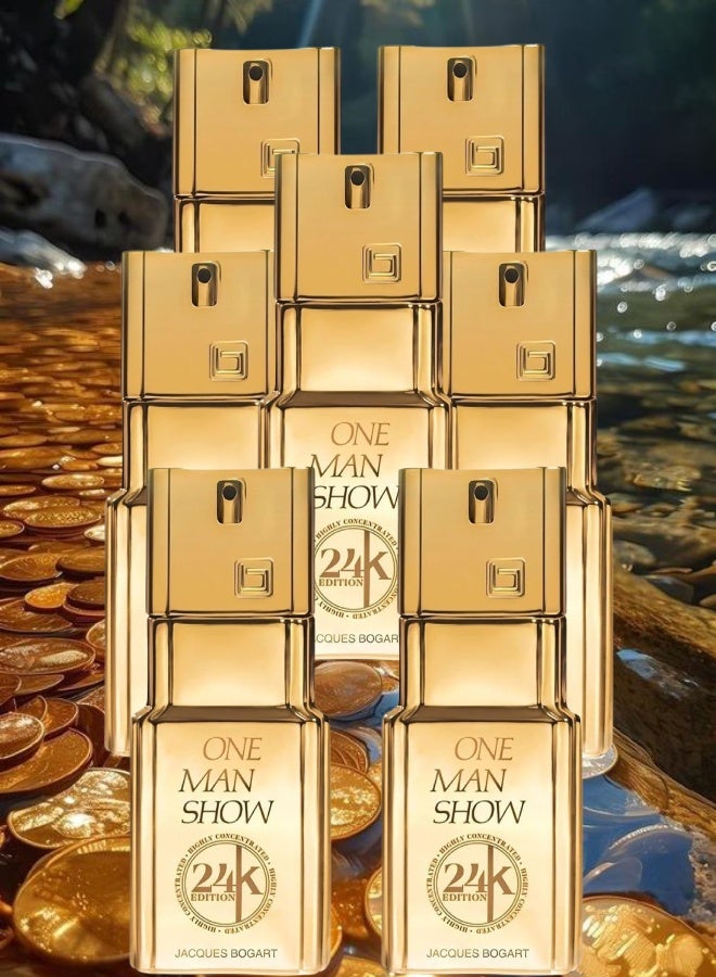 جاك بوغارت 7 قطع عطر وان مان شو 24k اديشين 100مل - Image 1