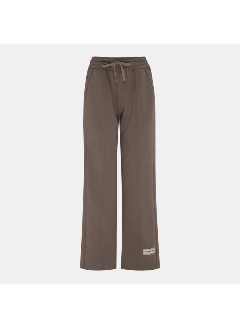 The Giving Movement Women's Slit Wide-Leg Joggers