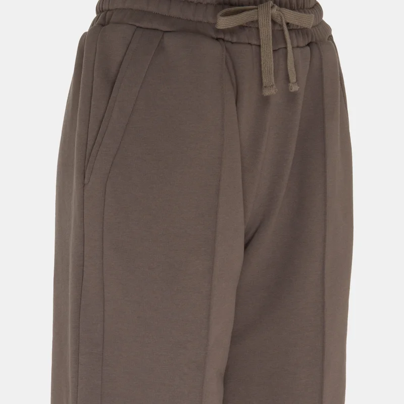 The Giving Movement Women's Slit Wide-Leg Joggers