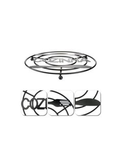 Spaceshoop Pot Coasters Trivet Iron Mat Mats Holder Place Table Placemats Kitchen Holders Cast Heat Resistant Stand Round Hot Pad 2 pcs  - Image 2