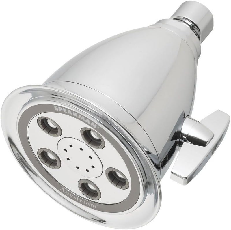 Speakman Polished Chrome S-2005-HB Hotel Anystream High Pressure Shower Head - 2.5 GPM Adjustable Replacement Bathroom Showerhead - Image 1