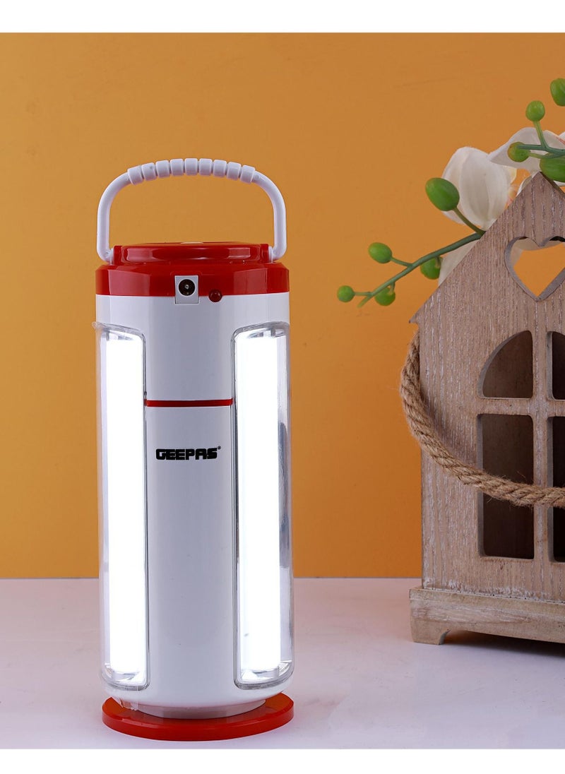 GEEPAS - Rechargeable LED Lantern 10W - 54 Super Bright LEDs, 7 Hours Working | Ideal for Camping Hiking & Emergency Use | Dimmer function - Image 1
