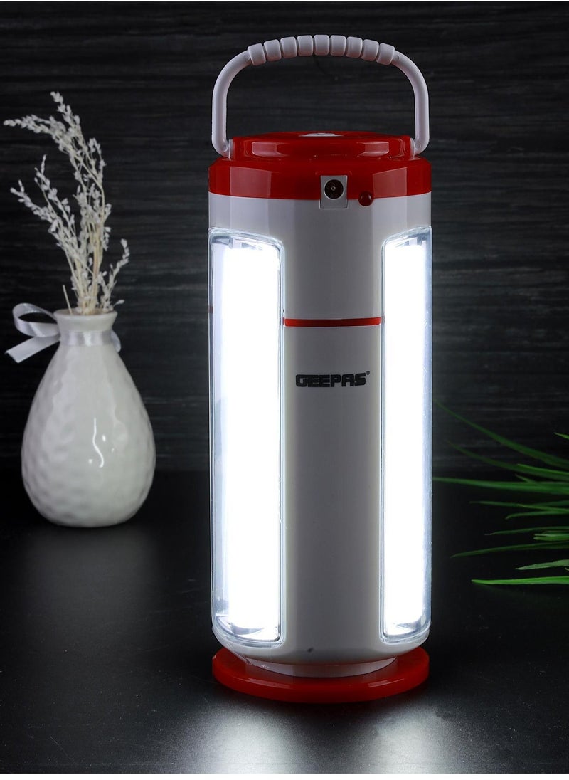 GEEPAS - Rechargeable LED Lantern 10W - 54 Super Bright LEDs, 7 Hours Working | Ideal for Camping Hiking & Emergency Use | Dimmer function - Image 1