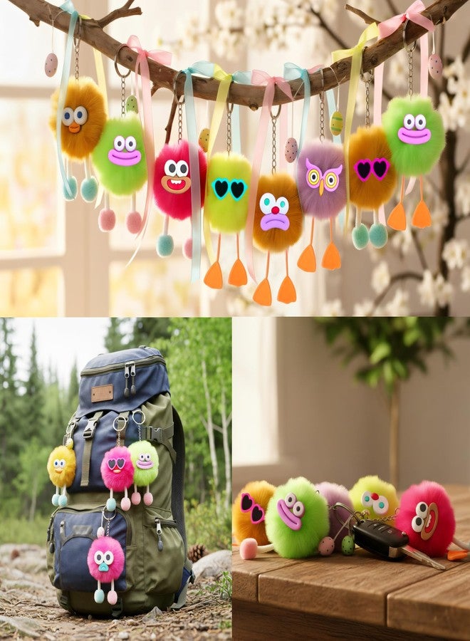 Holydeck 24 Pcs PreFilled Easter Eggs with Plush Toys Keychain Decoration Stuffed Toy Great for Kids Boys Girls Easter Basket Stuffers Party Favors Easter Egg Fillers Hunt (Easter) - Image 3