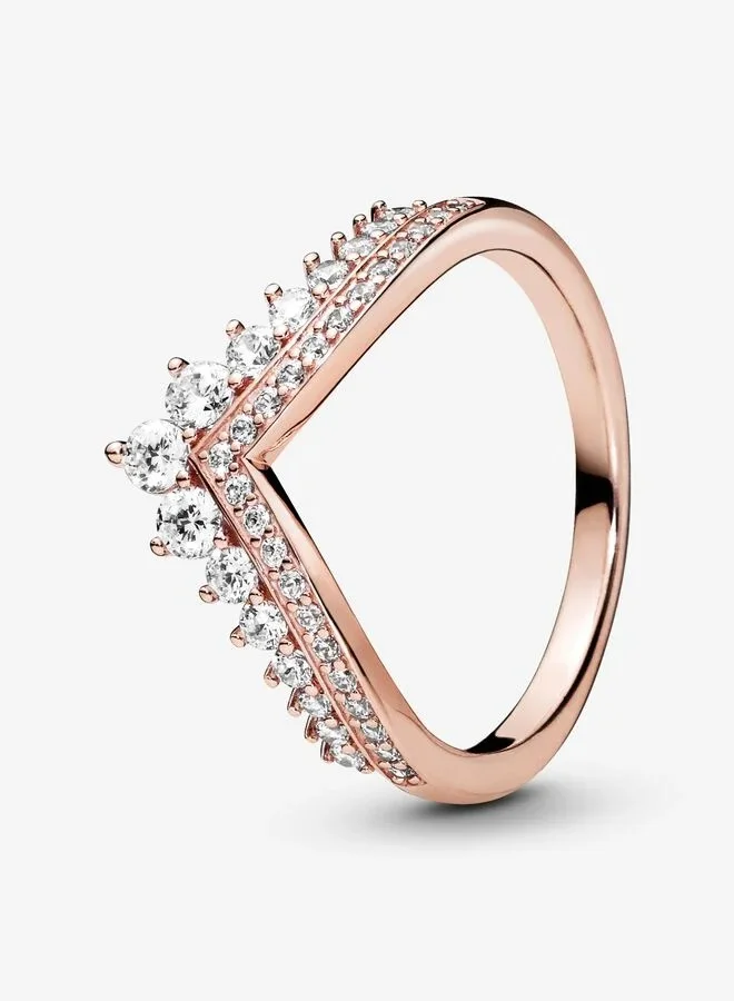 PANDORA Princess Wishbone Ring, Size 56