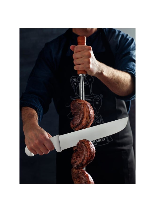 Tramontina Professional 10" Carving Knife, Stainless Steel Blade, White Polypropylene Handle, Durable and Versatile - Image 3