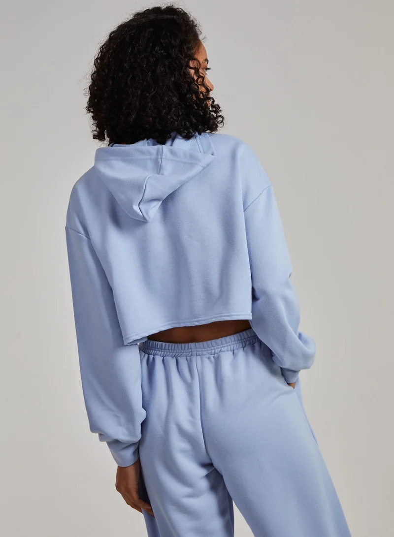 بينك فانيلا PV Sport Cropped Hoodie