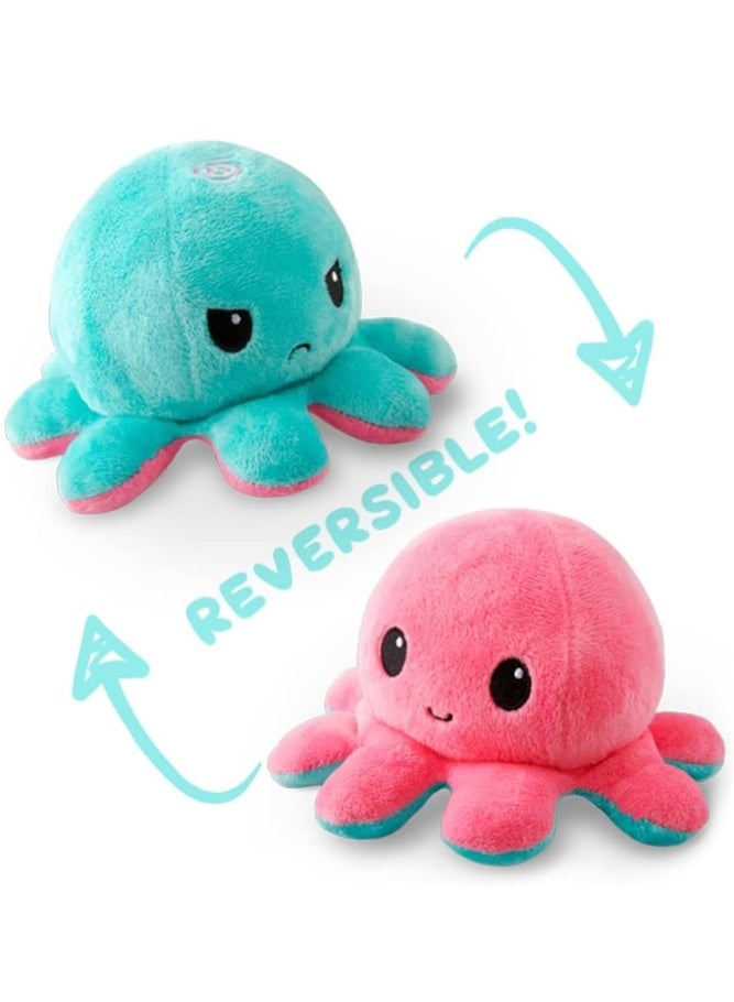 BELLSBERRY Reversible Octopus Plush Toy – Soft Double-Sided Flip Mood Octopus Doll for Kids - Image 3