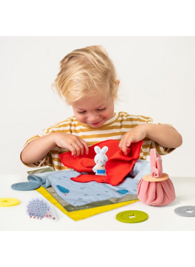Taf Toys Taf Toys Peek-a-Boo What's Inside? Sensory Toy for Babies 18 Months & up, Montessori Tissue Toy for Color Matching & Fine Motor Skills Development, Baby Toy with Hidden Activity Toys  - Image 2
