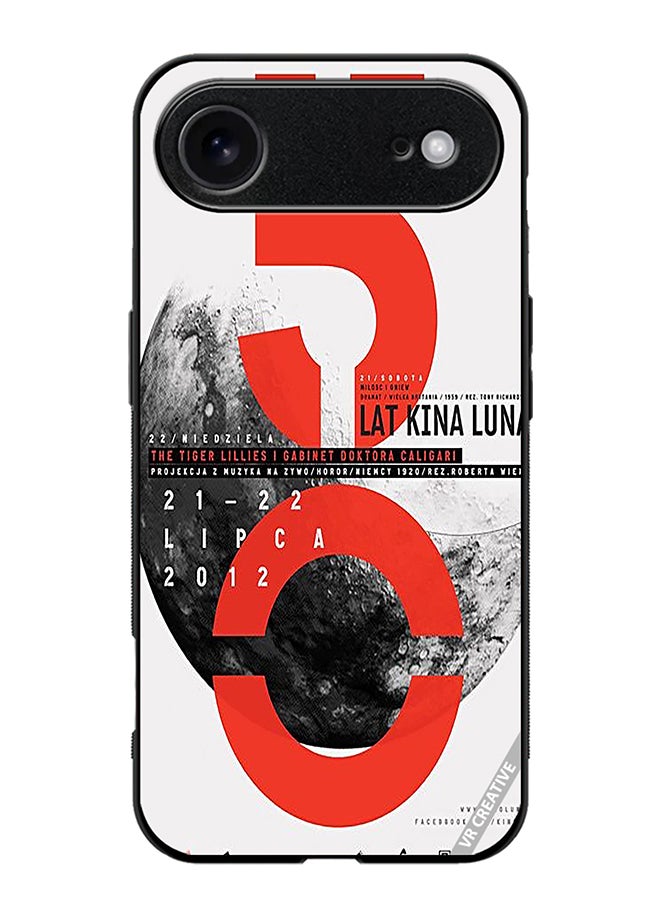 Protective Case Cover For Apple iPhone 17 Air 50 Kina Luna Design Multicolour