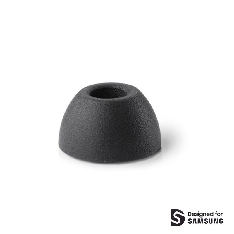 COMPLY رؤوس أذن فوم كومبلاي مصممة لسماعات سامسونج جالكسي بودز2 برو، متوسطة، 3 أزواج، سوداء، راحة قصوى، ملاءمة غير قابلة للاهتزاز، رأس بديل لسماعات الأذن، مصنوعة في الولايات المتحدة - Image 2