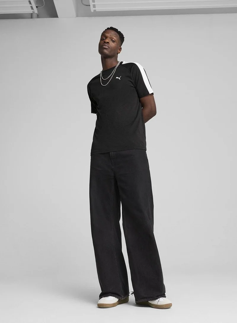 Puma puma black T7 T-Shirt for Men | Best Price UAE