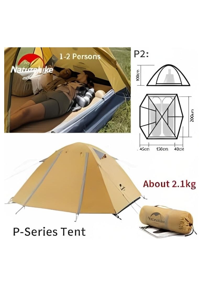 Naturehike Pole Tent | 2- 4 Person Camping & Hiking Tent | Aluminium | Lightweight & Durable | UPF50+ UV Protection  - Image 3