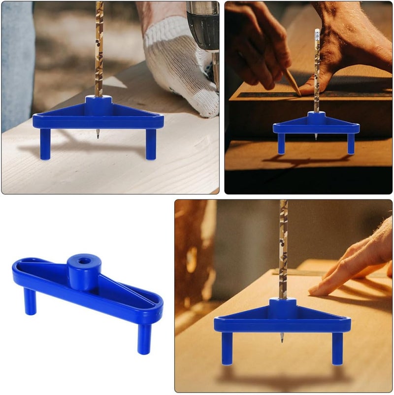 2pcs Center Scribe Woodworking Marking Tool 92mm Centering Scriber Gauge Precision Wood Scribe Tool for Woodworking Layout and Center Line Finding - Image 3