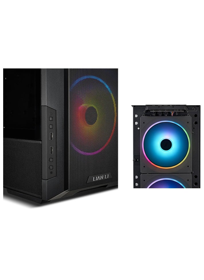 LIAN LI - LANCOOL 216 Gaming Case WHITE, Airflow Focus, Supports ATX, Micro-ATX, MINI-ITX, and E-ATX, RISER CABLE | WHITE - Image 1