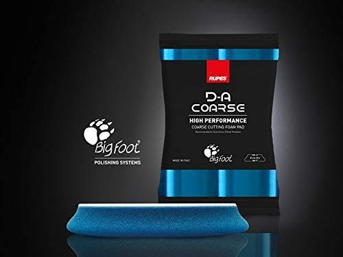 RUPES D-A Coarse High Performance Coarse Cutting Foam Pad 2-Pack (7" Face, 6" Backing) - Image 5