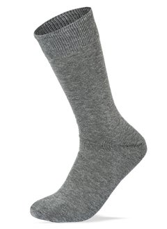 SAM SOCKS Men Set of 3 Classic Socks Plain Black-Navy Blue-D.Grey  - Image 2