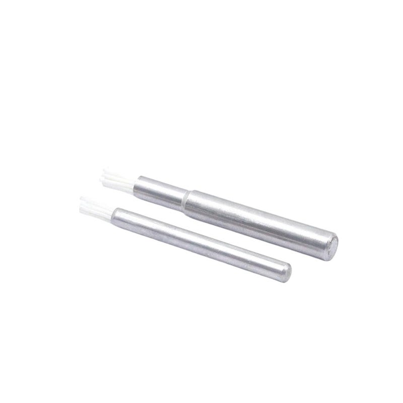 Abrasive Nylon End Brush CNC Drill Use End Brushes Ceramic Abrasive Nylon Surface Finishing Inner Diameter Deburring Power Tools Polishing Rust Removal(Grit180 Diameter12mm) - Image 4