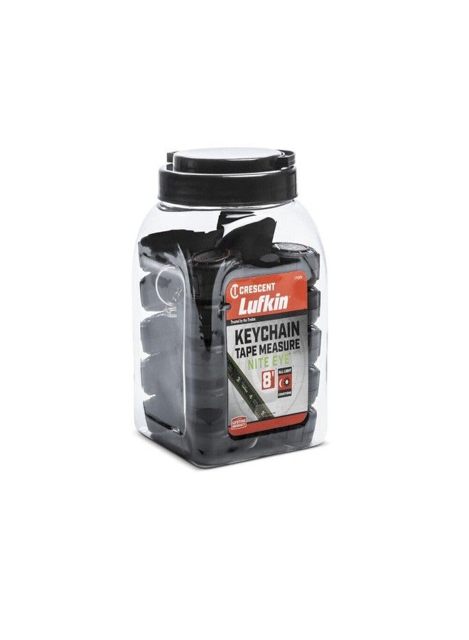 LUFKIN - Tape,Keychain,Black Blade,1/2" X8' (L1108B) - Image 3